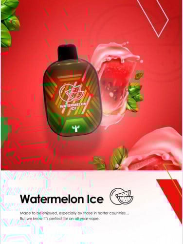 سحبة بنك بانثر بار بطيخ ايس 5500 موشه Panther Bar Watermelon Ice من دكتور فيب