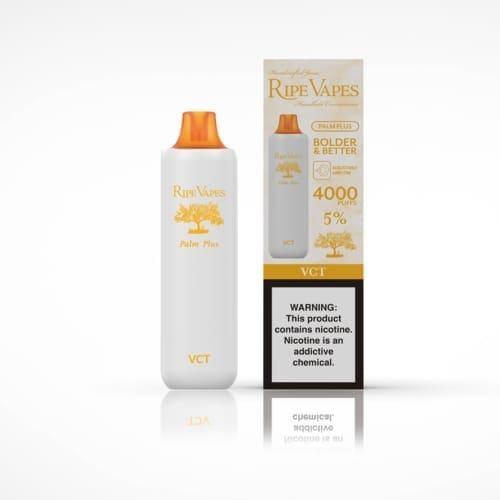 سحبة رايب فيب في سي تي 4000 سحبة فانيلا كاستر توباكو RIPE VAPES VCT