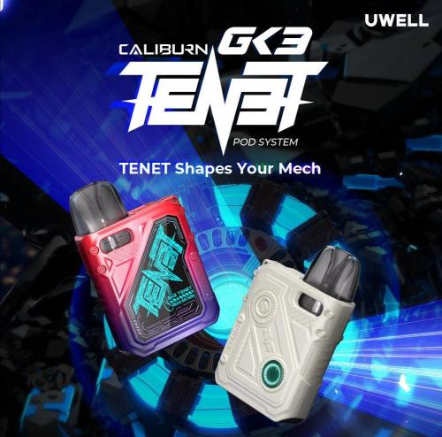 جهاز سحبة و شيشة كوكو جي كي 3 تينت القوي كاليبرن من يوويل CALIBURN KOKO GK3 TENET UWELL