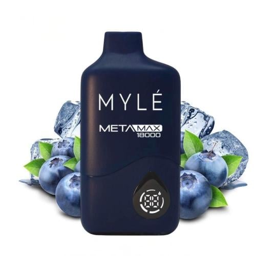 سحبة مايلي ميتا ماكس 18000 سحبة بلوبيري ايس MYLE META MAX ICED Blueberry
