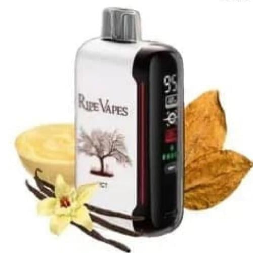 سحبة رايب فيب في سي تي فانيلا كاسترد توباكو سولت 20K سحبة Ripe vepes VCT