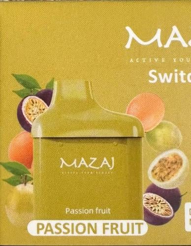 سحبة مزاج سويتش بود باشن فروت 12000 موش Mazaj Switch POD PASSION FRUIT