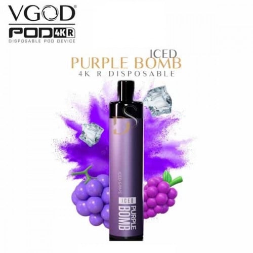 سحبة فيقود VGOD 4K نكهة عنب ايس 4000 موشه 50 نيكوتين