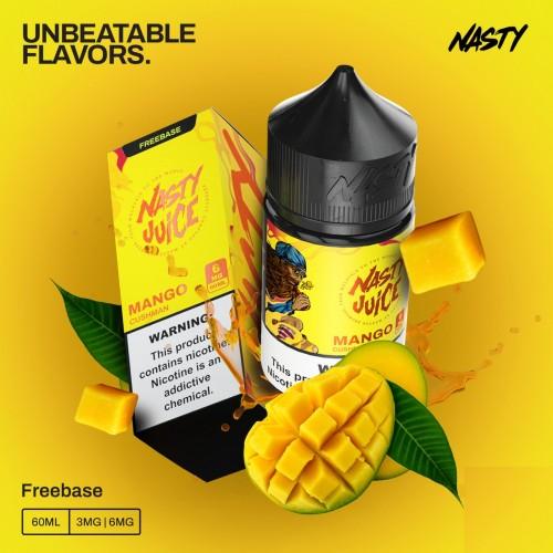 نكهة ناستي مانجو ايس كاش مان فيب المنعشة Nasty Mango Cush Man Vape