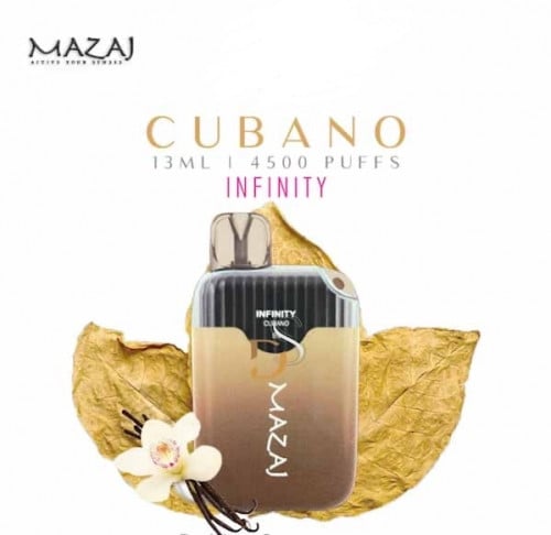 سحبة مزاج انفنتي 4500 موشه كوبانو (50MG) MAZAJ INFINITE CUBANO