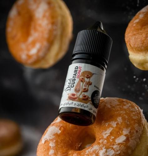 نكهة ديد كاسترد دونات سولت نيكوتين من JOOSY WORLD DEAD CUSTARD DONUT
