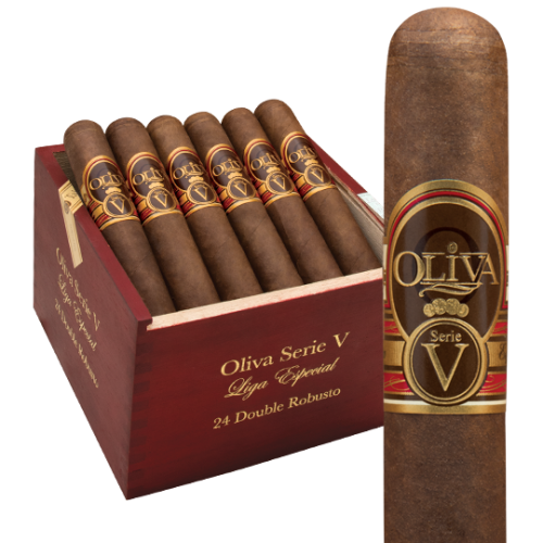 سيجار اوليفا سيري في دوبل روبوستو الفاخر من نيكاراغوا Oliva Serie V Double Robusto