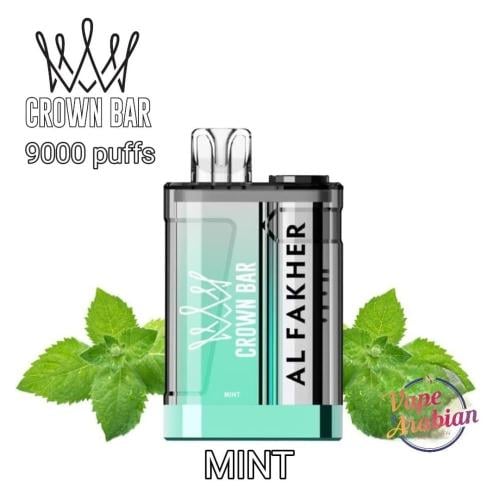 سحبة كراون بار كرستال 9000 سحبه النعناع من تاج الفاخر CROWN BAR
