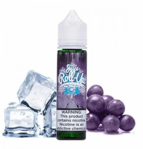 نكهة رول ابز عنب ايس فيب سلاش العنب الرهيبه Roll -upz Grape Ice 3MG