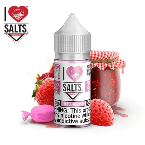 نكهة فراولة كاندي اللذيذه من اي لوف I Love Salt STRAWBERRY CANDY