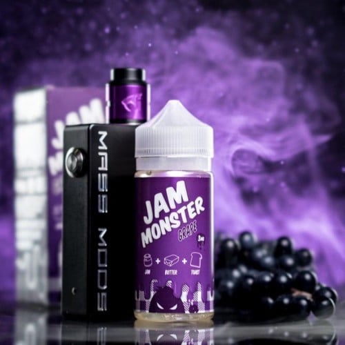 نكهة جام مونستر مربى العنب فيب 100 مل JAM MONSTER GRAPE