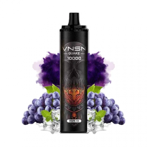 سحبة فنسن 10000 موشة بنكهة ( عنب بارد 50MG) اللذيذة VNSN QUAKE
