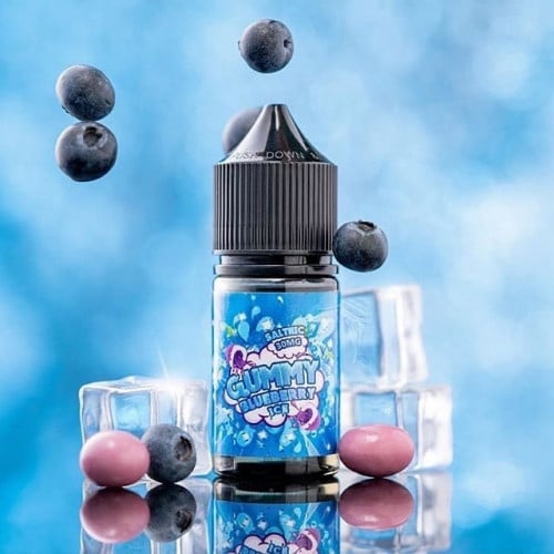 نكهة قمي بلوبيري ايس سولت توت ازرق بارد GUMMY BLUEBERRY ICE
