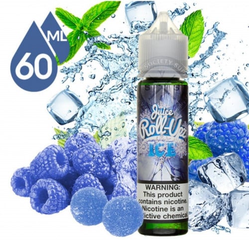 نكهة فيب توت ازرق بارد من رول ابز Roll Upz Blue Raspberry ICE