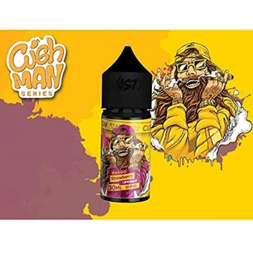 نكهة كاش مان مانجو فراولة الرهيبه من ناستي CUSH MAN MANGO Strawberry