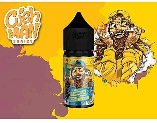 نكهة كاش مان مانجو موز الرائعة من ناستي CUSH MAN MANGO Banana