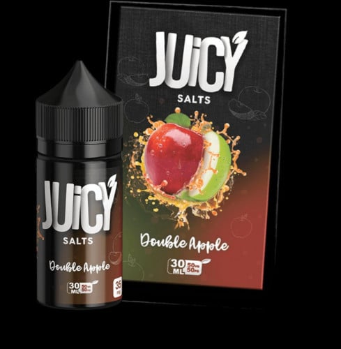 نكهة جوسي تفاحتين الأكثر مبيعا سولت نيكوتين JUICY Double Apple Salt