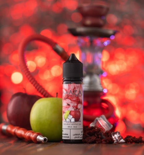 نكهة فيب مزاج تفاحتين ايس معسل تفاحتين MAZAJ Double Apple ICE 60ML