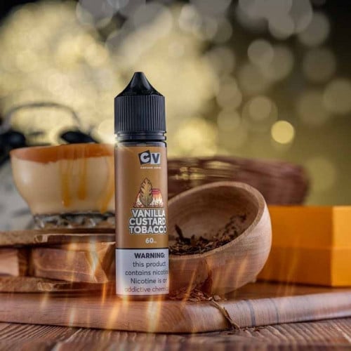 نكهة فيب فانيلا كاسترد توباكو من سي في CV VANILLA CUSTARD TOBACCO