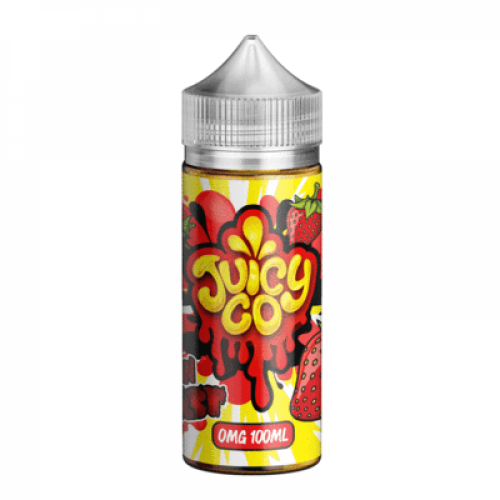 نكهة جوسي كو فراولة فيب الرهيبه 100 مل VAPE JUICY CO STRAW BURST
