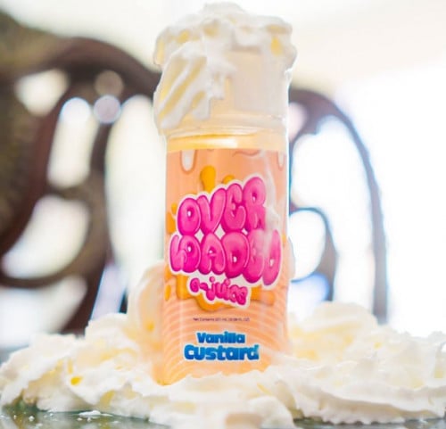 نكهة اوفر لوديد فانيلا كاسترد فيب 120ملي Oveer Loaded vanilla custard