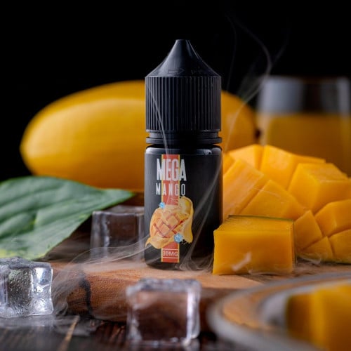 نكهة مانجو ايس من ميجا مانجو بارد سولت نيكوتين MEGA MANGO Ice SALT