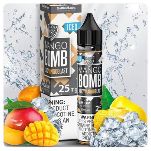 نكهة بومب مانجو ايس قنبلة المانجو البارد من فيقود Bomb Mango VGOD ICED