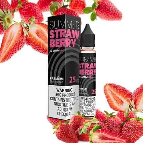 نكهة سومر ستروبيري فراولة الصيف من فيقود سولت SUMMER STRAWBERRY