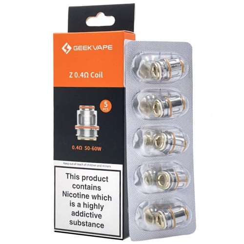 كويلات جيك فيب زيد خمس حبات مقاومات متنوعة GEEK VAPE Z SERIES COILS