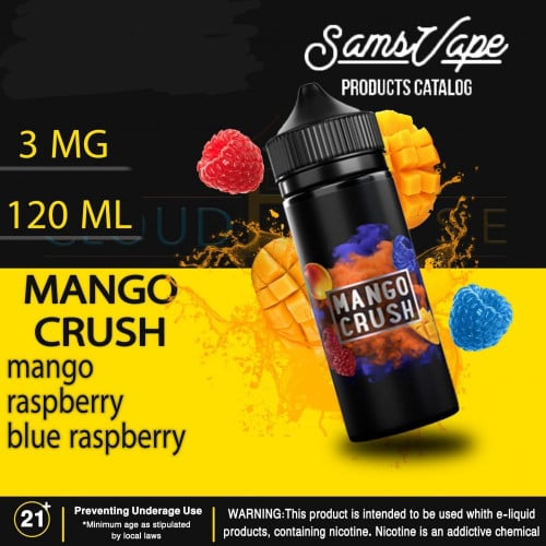 نكهة مانجو كراش 120ML من سام فيب Sams Vape MANGO CRUSH