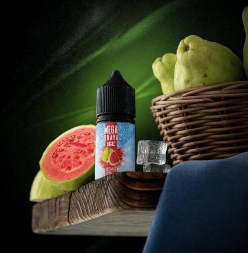 نكهة ميجا جوافه ايس سولت 30 مل MEGA GUAVA ICE SALT