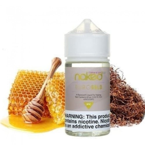 نكهة نيكد يورو قولد توباكو الذهبية فيب 3MG Naked EURO GOLD