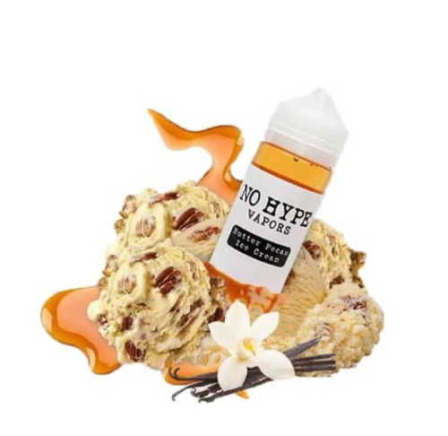نكهة نو هايب سولت بتر البيكان و الايس كريم NO HYPE VAPORS