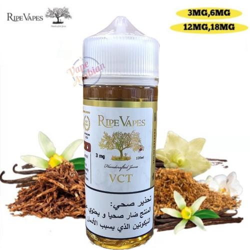نكهة في سي تي فانيلا كاسترد 3MG فيب 120ملي  Ripe Vapes VCT 120ML