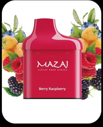 سحبة مزاج سويتش بود بيري رازبيري 12000 موش Mazaj Switch POD BERRY Raspberry