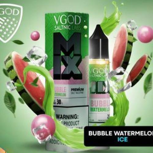 نكهة ماكس علكة البطيخ سولت من فيقود VGOD MIX BUBBLE WATERMELON
