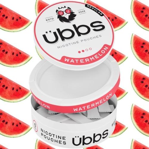 اظرف نيكوتين اوبس بطيخ نيكوتين متعدد ÜBBS WATERMELON NICOTINE POUCHES