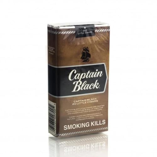 سيجار كابتن بلاك دارك كريم ميني سيقار بني سجاريلو CAPTAIN BLACK Dark crema