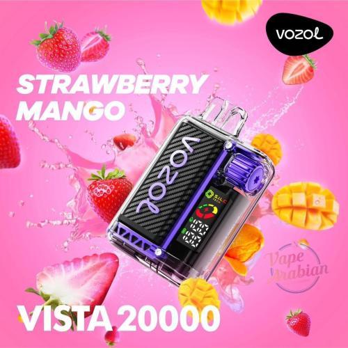 سحبة فوزول فيستا 20000 VOZOL VISTA فراولة مانجو STRAWBERRY MANGO