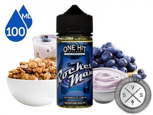 نكهة روكيت مان 100 ملي بلوبيري من ون هت ONE HIT wonder ROCET MAN