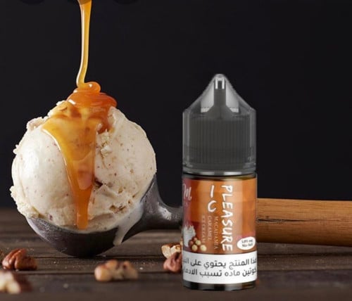 نكهة اتش ام ايس بليجر سولت ايس كريم و كرميل وماكاديميا IC Pleasure Salt HM