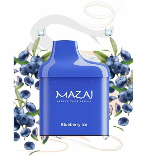 سحبة مزاج سويتش بود بلوبيري ايس 12000 موشة Mazaj Switch POD Blueberry ICE