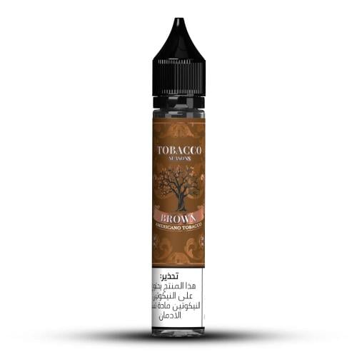 نكهة توباكو سيزونز براون كوفي سولت امريكانو توباكو TOBACCO SEASONS BROWN