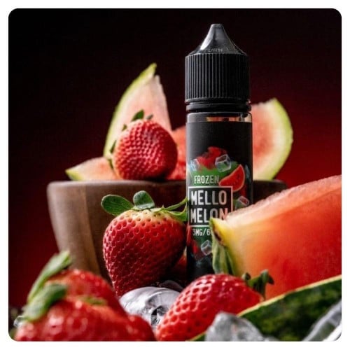 نكهة ميلو ميلون بطيخ رمان فراولة ايس MELLO MELON Ice 3mg