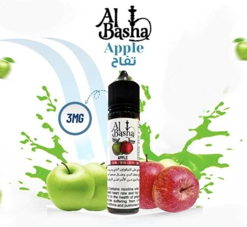 نكهة تفاحتين الباشا 3MG فيب معسل تفاحتين الباشا ALBASHA DOUBLE APPLE