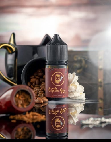 نكهة كابتن قولد كريمي توباكو كوفي سولت Captain Gold Creamy Tobacco coffee