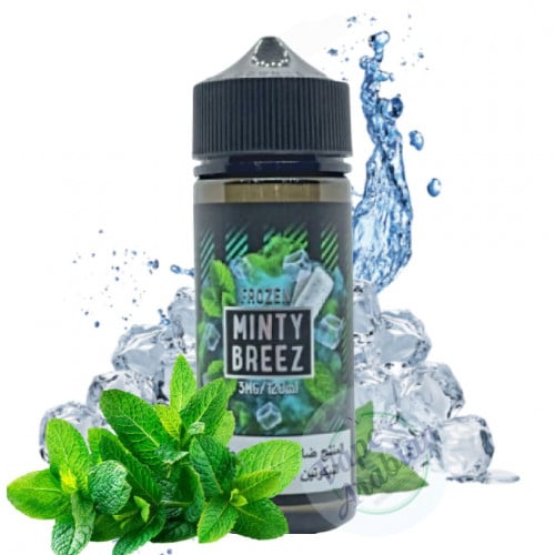 نكهة مينتي بريز ايس علكه النعناع البارد من سام فيب SAMS VAPE-MINTY BREEZE-120ML