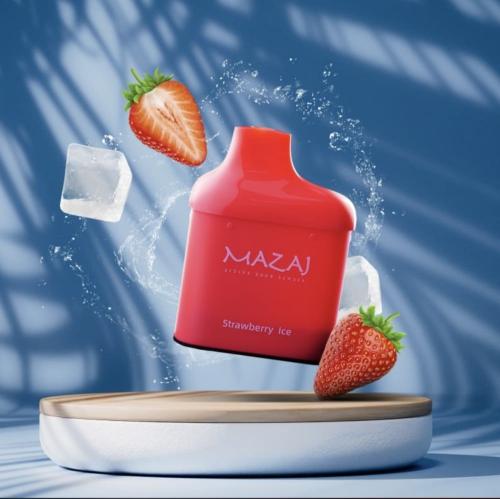 سحبة مزاج سويتش بود فراولة ايس 12000 موش Mazaj Switch POD Strawberry ice