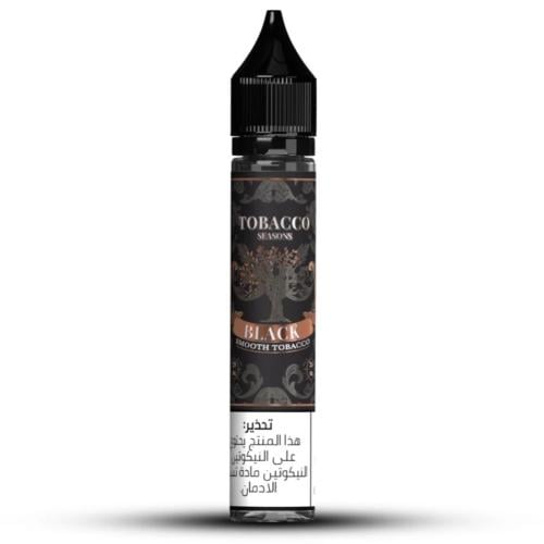 نكهة توباكو سيزونز بلاك سولت نيكوتين سموث توباكو TOBACCO SEASONS BLACK
