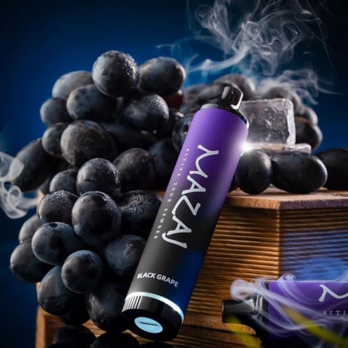 سحبة مزاج ديمون 5000 موشه عنب اسود 20 نيكوتين - Mazaj Demon BLACK GRAPE